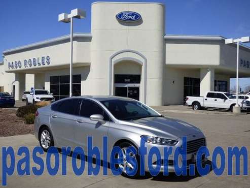 2014 Ford Fusion 4dr Sedan SE FWD Silver - - by for sale in Paso robles , CA