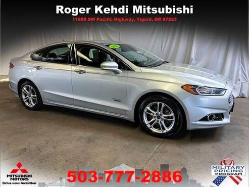 2016 Ford Fusion Energi Electric Titanium Sedan - cars & trucks - by... for sale in Tigard, OR