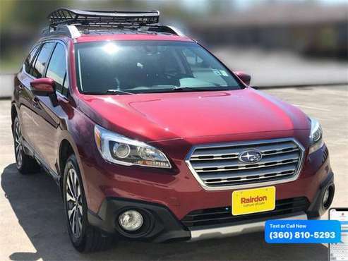 2017 Subaru Outback 2 5i - - by dealer - vehicle for sale in Bellingham, WA