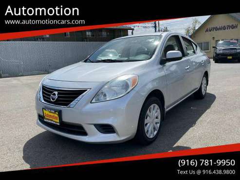 2012 Nissan Versa 1 6 SV 4dr Sedan Free Carfax on Every Car for sale in Roseville, CA