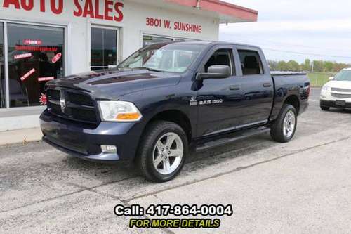 2012 Ram 1500 Express 4x4 Crew Cab Truck - - by dealer for sale in Springfield, MO