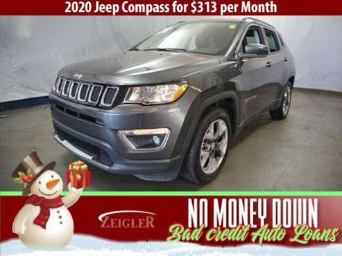$313/mo 2020 Jeep Compass Bad Credit & No Money Down OK - cars &... for sale in Tinley Park, IL