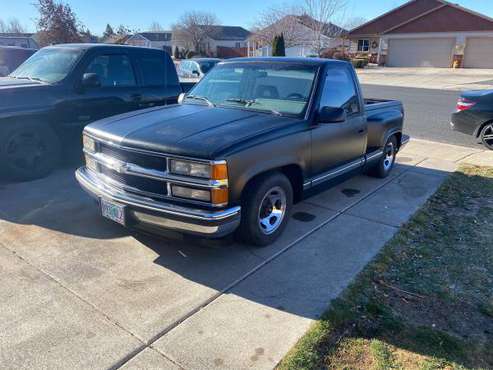 96 Silverado swb short bed obs - cars & trucks - by owner - vehicle... for sale in Redmond, OR