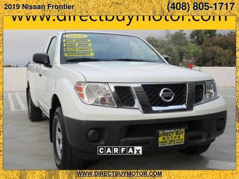 2019 Nissan Frontier King Cab S Auto ***30K Miles, Camera*** - cars... for sale in San Jose, CA