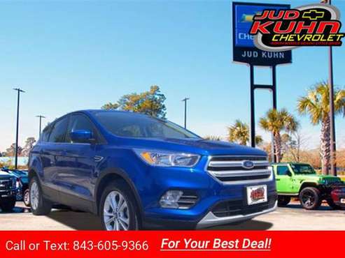 2019 Ford Escape SE suv Blue - - by dealer - vehicle for sale in Little River, SC