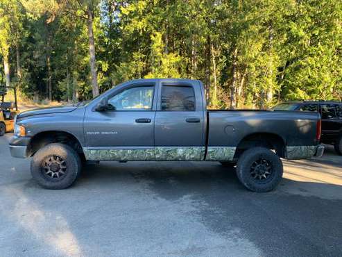 03 dodge 2500, Cummins 4x4 - cars & trucks - by owner - vehicle... for sale in Snohomish, WA