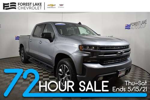 2019 Chevrolet Silverado 1500 4x4 4WD Chevy Truck RST Crew Cab for sale in Forest Lake, MN