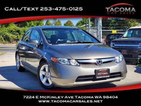 2008 Honda Civic Sdn 4dr Man EX-L - cars & trucks - by dealer -... for sale in Tacoma, WA