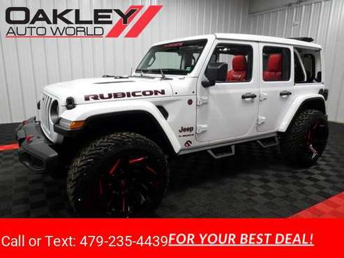 2021 Jeep Wrangler Rubicon T-ROCK Unlimited 4X4 sky POWER Top suv for sale in Branson West, AR