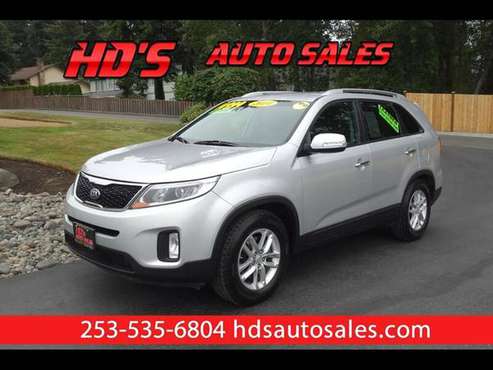 2014 Kia Sorento LX 2WD LEATHER HEATED/COOLED SEATS!!! 3RD ROW!!! NO... for sale in PUYALLUP, WA