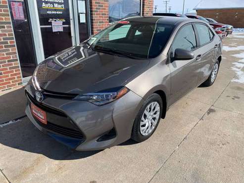 2017 Toyota Corolla LE - - by dealer - vehicle for sale in Columbus, NE