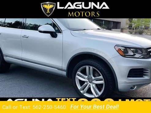 2012 VW Volkswagen Touareg Exec suv Cool Silver Metallic - cars & for sale in Laguna Niguel, CA