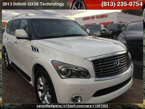 2013 Infiniti QX56 Technology Pack Technology Package for sale in TAMPA, FL