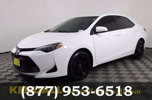 2018 Toyota Corolla White WOW GREAT DEAL! - - by for sale in Nampa, ID