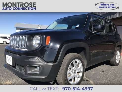 2017 Jeep Renegade Latitude - cars & trucks - by dealer - vehicle... for sale in MONTROSE, CO