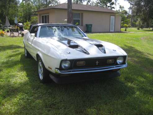 1972 Mustang Convertible - cars & trucks - by owner - vehicle... for sale in Naples, FL