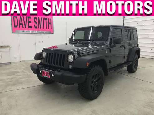 2018 Jeep Wrangler Unlimited 4x4 4WD SUV Willys for sale in Kellogg, ID