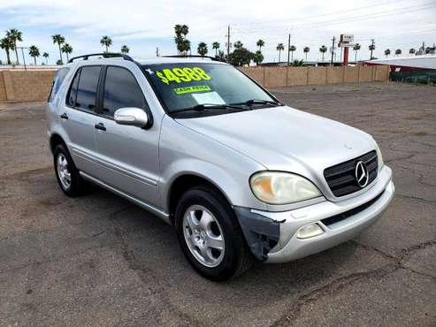 2003 Mercedes-Benz M-Class 4dr AWD 3 7L FREE CARFAX ON EVERY VEHICLE for sale in Glendale, AZ