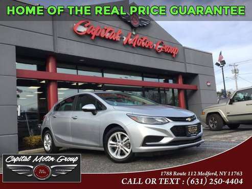 Gray 2017 Chevrolet Cruze TRIM only 25, 424 miles - Long Island for sale in Medford, NY