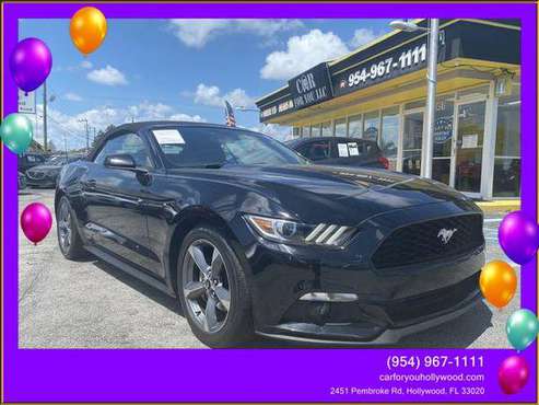 2016 Ford Mustang V6 Convertible 2D - - by dealer for sale in Hollywood, FL