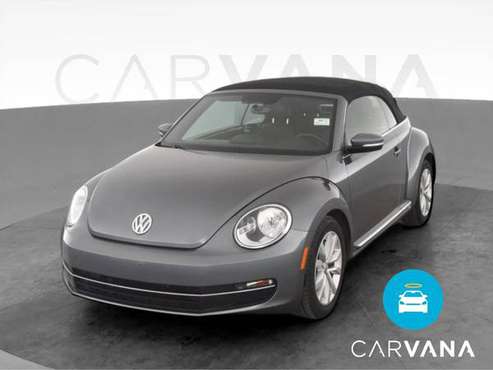 2014 VW Volkswagen Beetle TDI Convertible 2D Convertible Gray - -... for sale in South Bend, IN