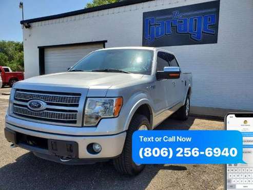 2012 Ford F-150 F150 F 150 Platinum SuperCrew 5.5-ft. Bed 4WD... for sale in Lubbock, TX