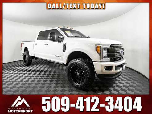 Lifted 2019 *Ford F-350* Platinum FX4 4x4 - cars & trucks - by... for sale in Pasco, WA