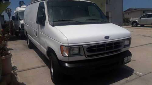 2001 ford E150 cargo van low miles for sale in San Diego, CA