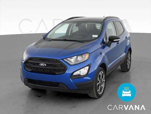 2020 Ford EcoSport SES Sport Utility 4D hatchback Blue - FINANCE -... for sale in Fort Worth, TX