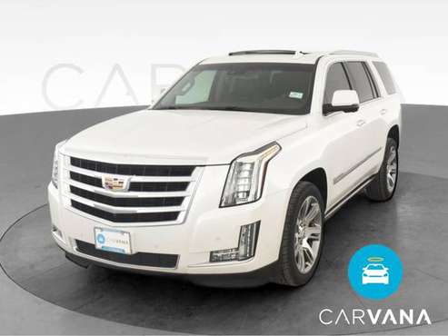 2016 Caddy Cadillac Escalade Premium Sport Utility 4D suv White - -... for sale in Fort Worth, TX