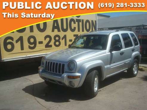 2003 Jeep Liberty Public Auction Opening Bid for sale in Mission Valley, CA