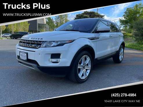 2013 Land Rover Range Rover Evoque AWD All Wheel Drive Pure Plus 4dr for sale in Seattle, WA