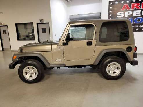 2006 Jeep Wrangler Sport Right Hand Drive 4WD Automatic - cars & for sale in Tempe, AZ