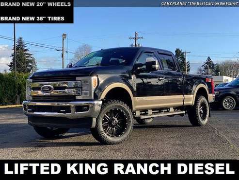 2018 Ford F-350 4x4 Super Duty King Ranch LIFTED DIESEL TRUCK 4WD... for sale in Gladstone, CA