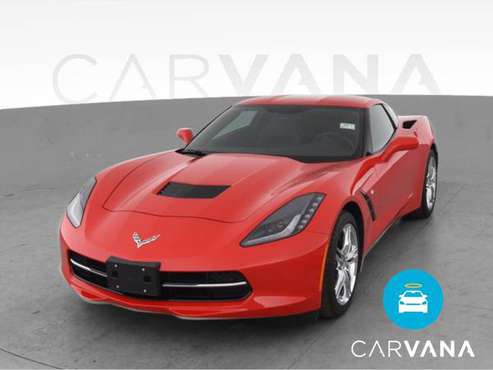 2016 Chevy Chevrolet Corvette Stingray Coupe 2D coupe Red - FINANCE... for sale in Gnadenhutten, OH