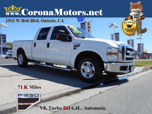2010 Ford F-250 Turbo Diesel Low Mile - - by dealer for sale in Ontario, CA