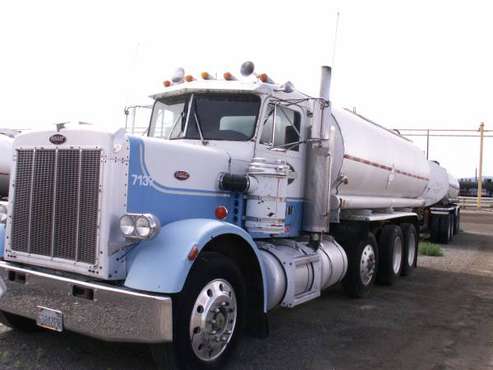 peterbilt truck and trailer. tankers for sale in Spokane, ND