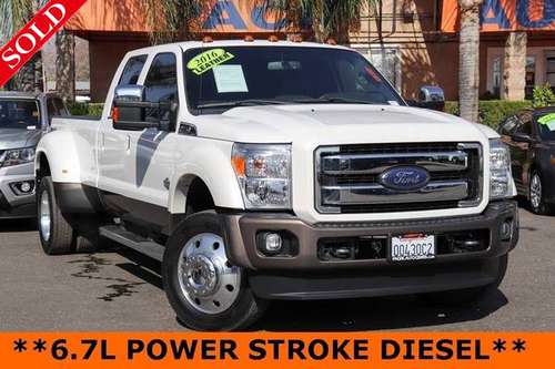 2016 Ford F450 F-450 King Ranch Diesel 4x4 Dually Truck 33932 for sale in Fontana, CA