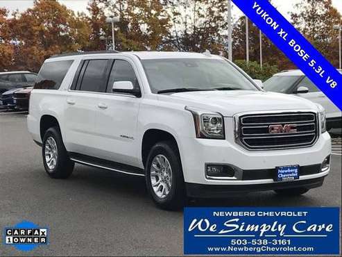2019 GMC Yukon XL SLT WORK WITH ANY CREDIT! - cars & trucks - by... for sale in Newberg, OR