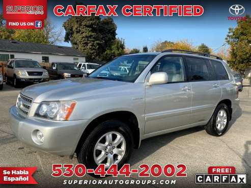 2001 Toyota Highlander - cars & trucks - by dealer - vehicle... for sale in Yuba City, CA