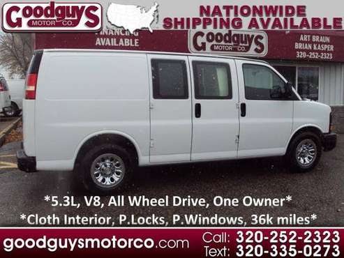 2013 Chevrolet Express Cargo Van AWD 1500 135 - cars & trucks - by... for sale in Waite Park, PA