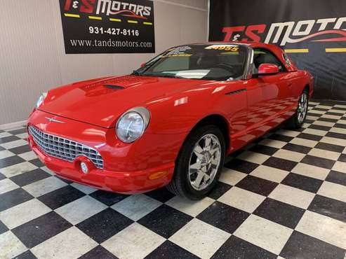 2002 FORD THUNDERBIRD W/ONLY 9, 300 MILES! - - by for sale in Ardmore, AL