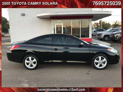 2005 TOYOTA CAMRY SOLARA SE - cars & trucks - by dealer - vehicle... for sale in Flowood, MS