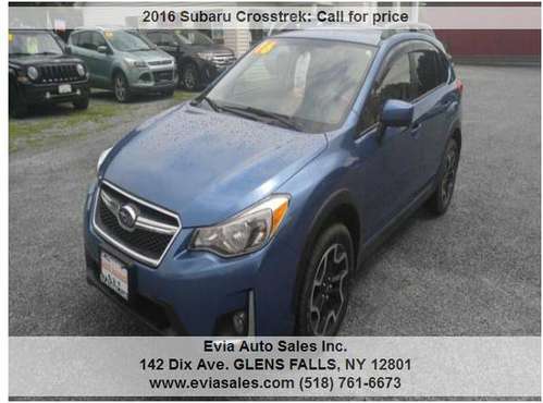 16 CROSSTREK..4WD...$99 DOWN...GUARANTEED CREDIT APPROVAL for sale in Glens Falls, NY