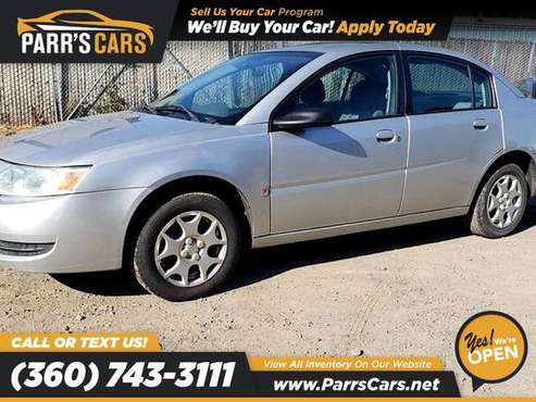 2003 Saturn Ion 2 PRICED TO SELL! - cars & trucks - by dealer -... for sale in Longview, OR