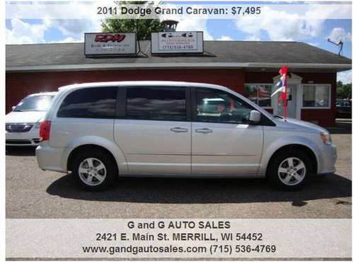 2011 Dodge Grand Caravan Mainstreet 4dr Mini Van 125076 Miles - cars... for sale in Merrill, WI
