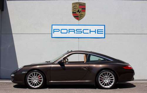 2009 Porsche 911 C4S TARGA Targa 4S MACADAMIA for sale in Houston, TX