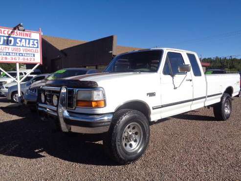 1997 FORD F250 EXT CAB 4X4~ SUPER LOW MILEAGE~(SOLD) for sale in Pinetop, AZ