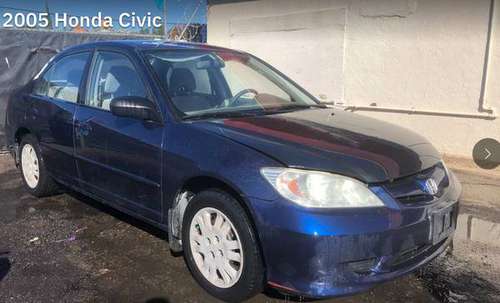 2005 Honda Civic Blue Auto Runs - cars & trucks - by owner - vehicle... for sale in El Cajon, CA