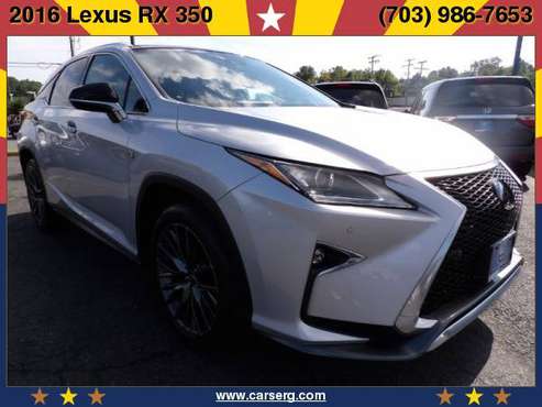 2016 Lexus RX 350 AWD **CHALLENGE CREDIT NO PROBLEM** for sale in Woodbridge, District Of Columbia